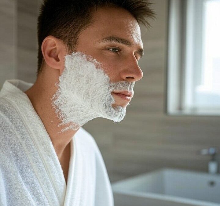 Afeitado íntimo para hombres – Leer un paso
