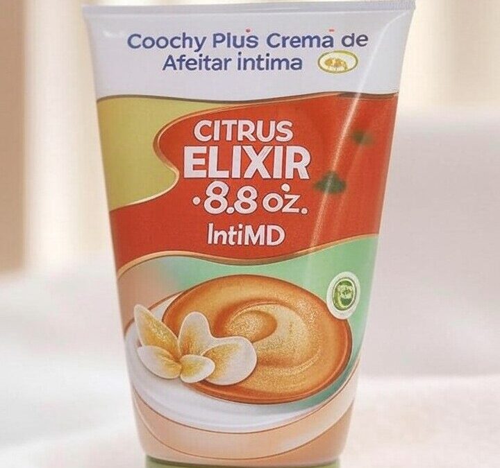 Coochy Plus Crema de Afeitar Íntima CITRUS ELIXIR 8.8 Oz. – IntiMD