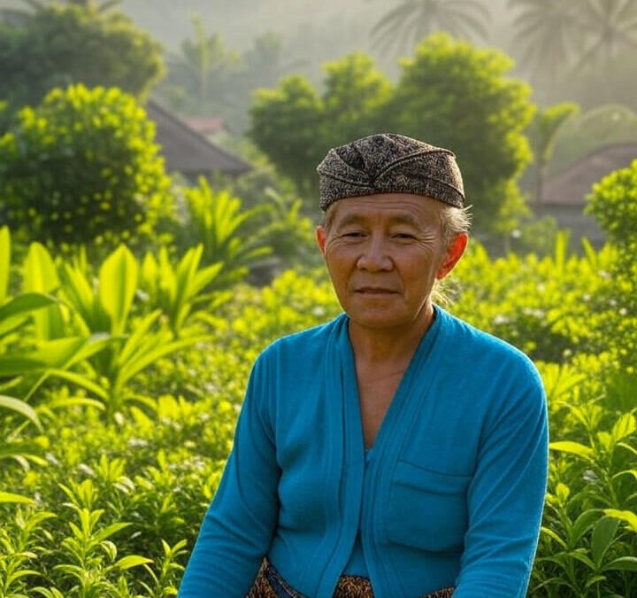 La dependencia de la curación natural cultiva el respeto por la naturaleza en la aldea de Indonesia